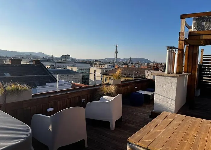Apartmán Stylish With Shared Rooftop Terrace Jacuzzi Mk2 Budapešť
